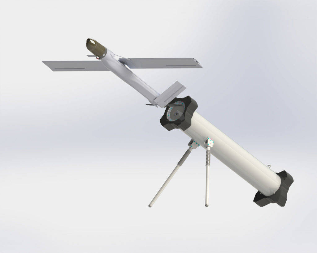 原创波兰warmate巡飞弹无人机