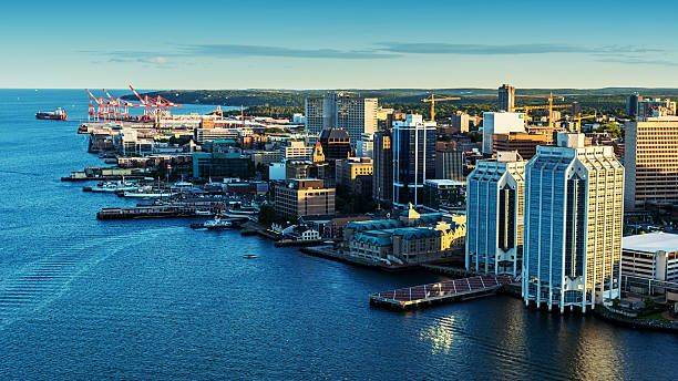 移民加拿大海洋四省海滩风光新斯科舍省