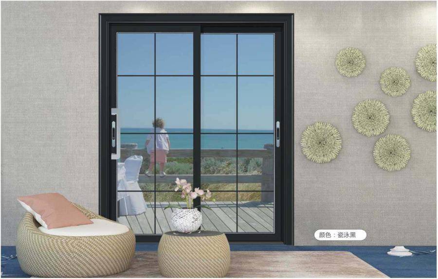 高级简逸繁门窗里的中国色彩瓷泳黑雨珠白瓷泳香槟