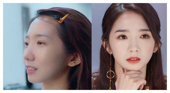 原创孟美岐淡妆硬照挑战狗啃刘海造型百变但眼睛小了两圈