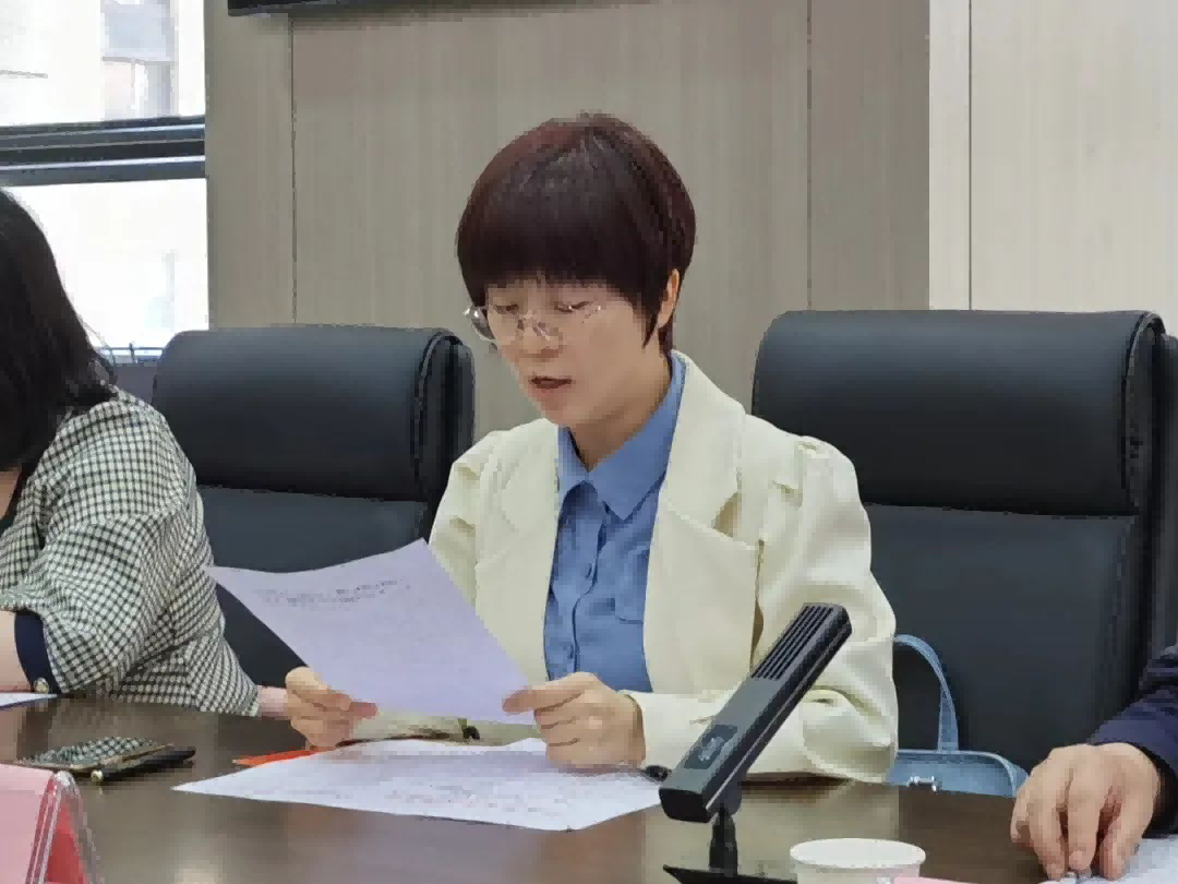 启动仪式上,杨婷副局长宣读了《西安市未央区司法局" 献礼二十大 普法