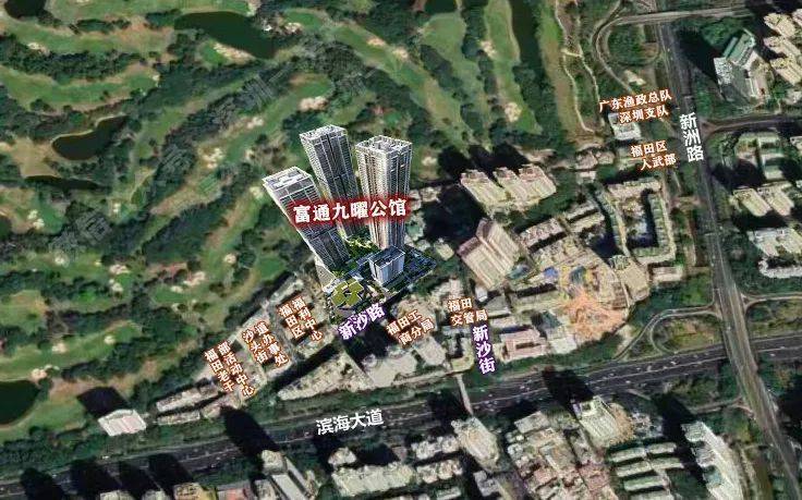 2022深圳福田富通九曜公馆项目户型图剖析!真相原来如此!_香蜜湖_商业总公司_地产