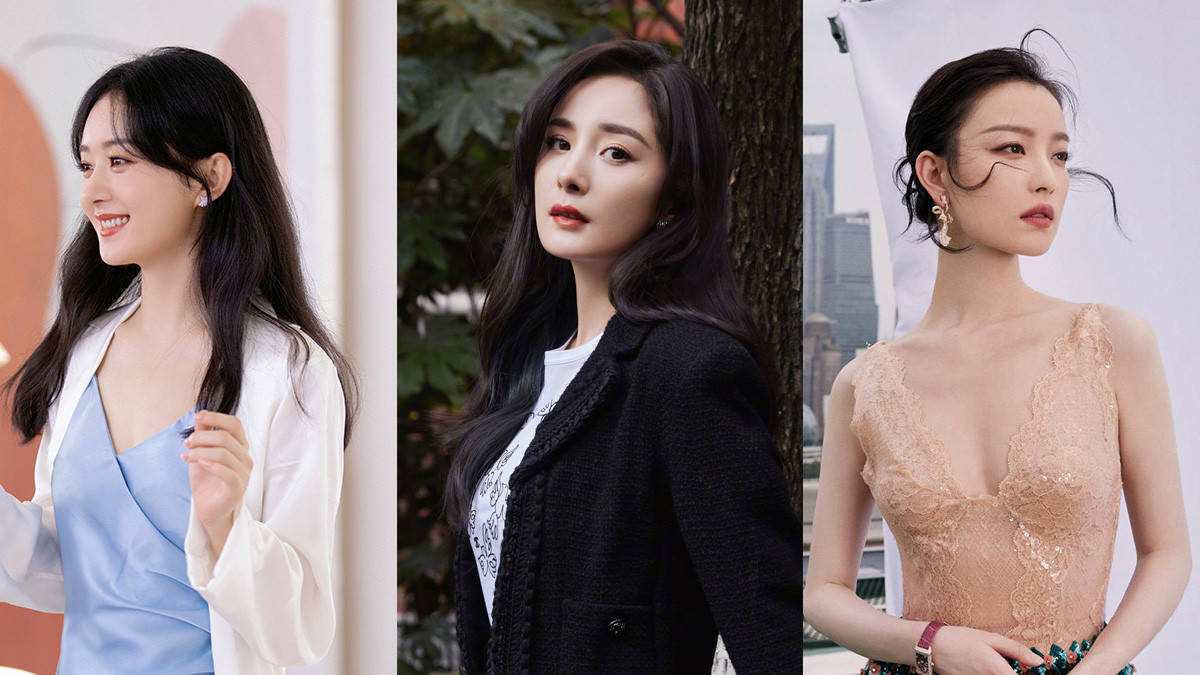 原创85后女星微博超话流量top9刘诗诗第六宋茜第四杨幂竟输杨颖angela