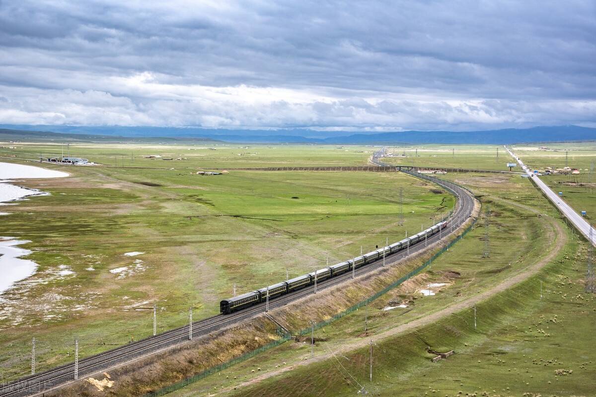 青藏铁路高清大图图片