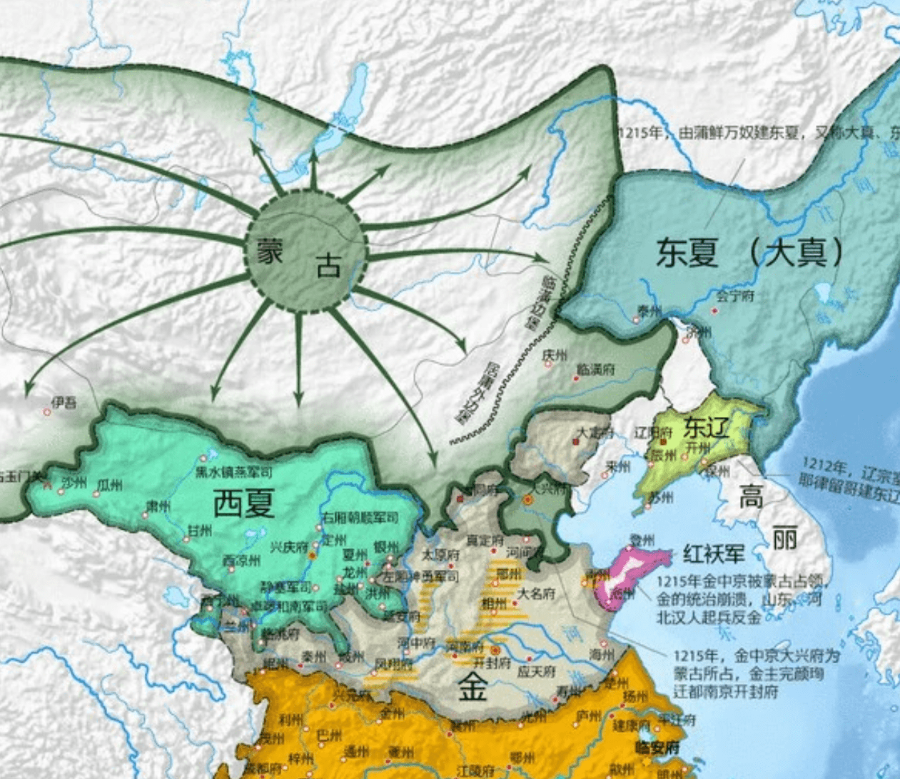 辽朝灭亡后契丹如何复国