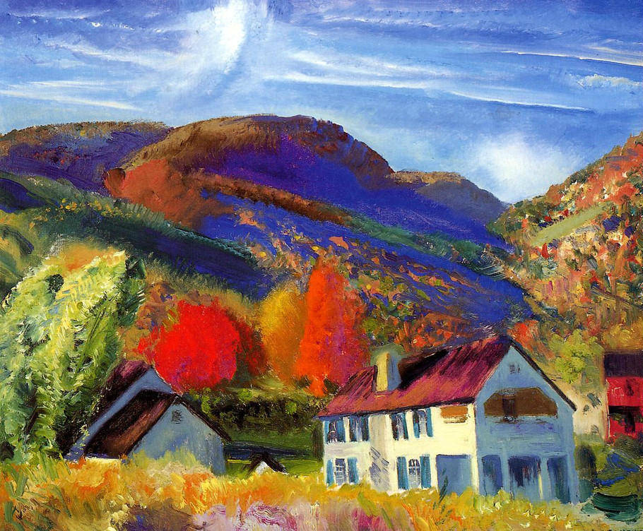 美国画家George Wesley Bellows 油画作品欣赏