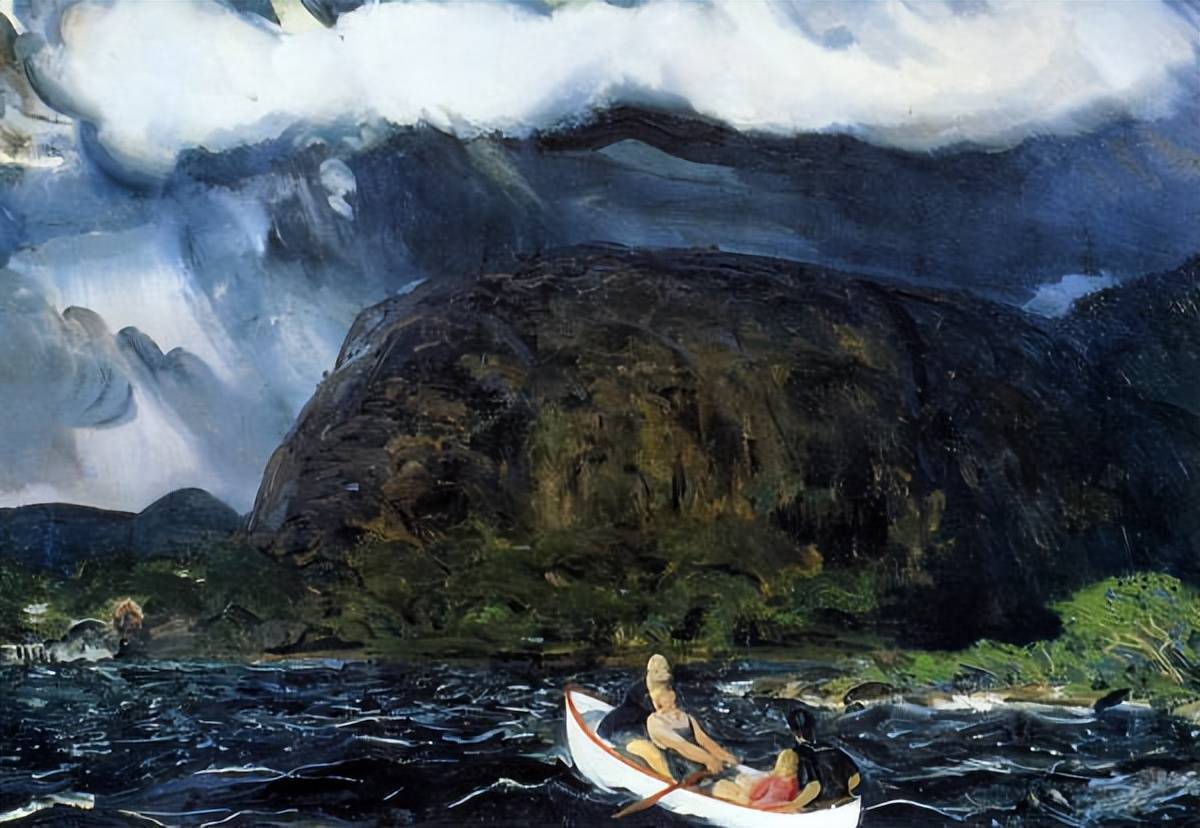 美国画家George Wesley Bellows 油画作品欣赏