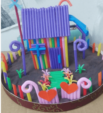 夏天喝完了饮料一定要把吸管留下来!一起画画做手工啊