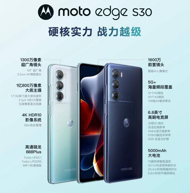 亓言纪语:对于摩托罗拉edge s30,亓纪的想法是这样的:对于追求性能和