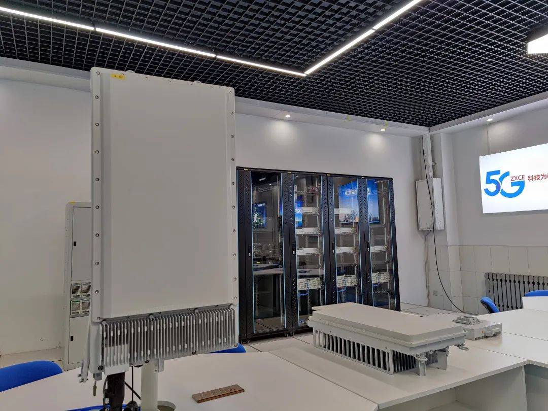 中兴协力5g全网实验室全面采用现网设备,全面涵盖5g基站,5g网管,5g