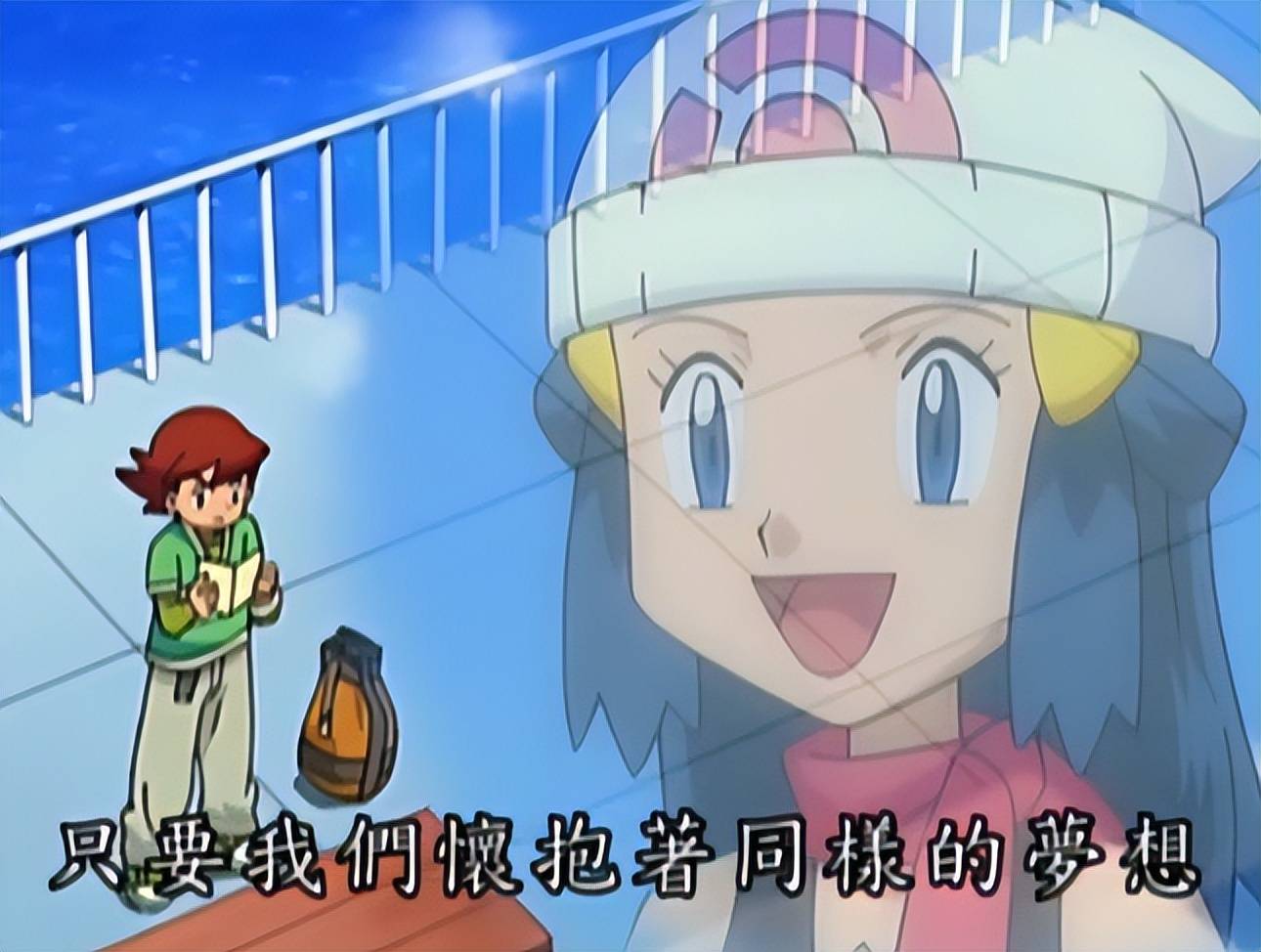 宝可梦动画里健悟因为喜欢小光所以对小智发起了挑战