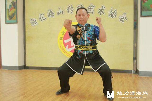 原创梅山武术人物刘建明