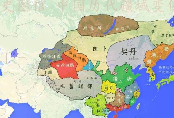 图说五代十国:用地图讲述历史,让乱世不再一团乱麻_公元_节度使_定都