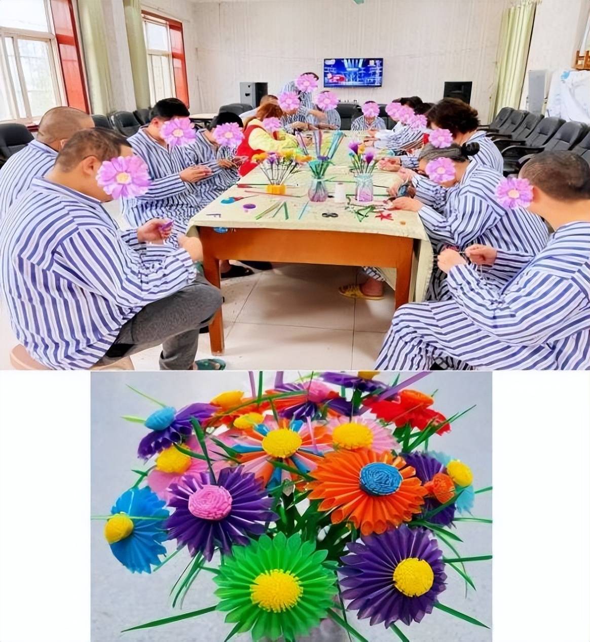 西安市红会医院精神心理科开展康复期患者功能康复训练活动_残疾人