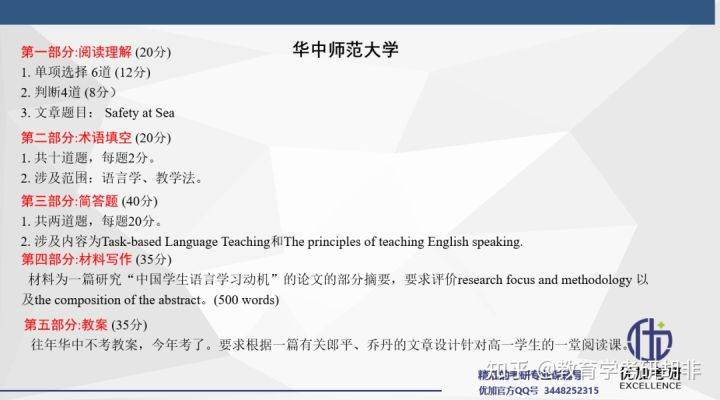 考华中师范大学 这套课程你值得拥有 舒白梅 课时 胡壮麟
