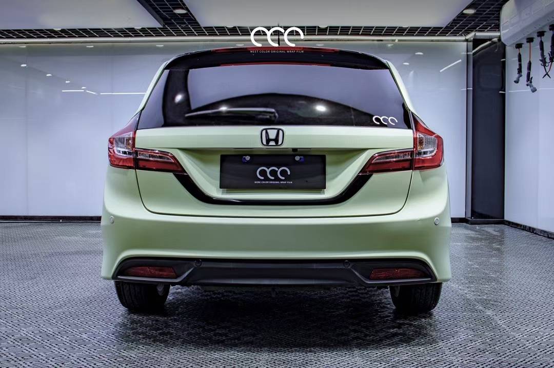 本田杰德漫彩改色膜pet轻芥绿 pet亮碳纤维_天津_全国_杰德