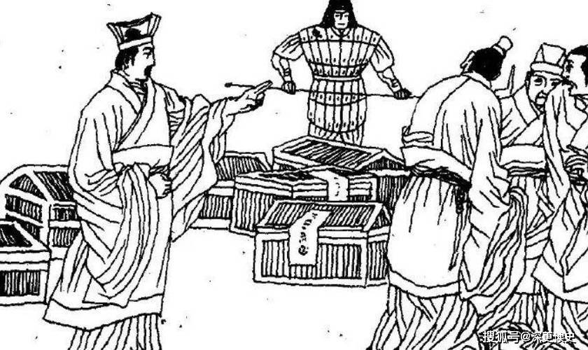 由于很多富人隐瞒财产,所以随即又出现了"告缗令",作为推行"算缗令"的