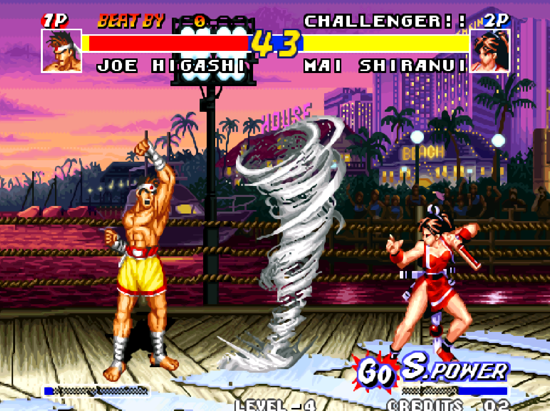 多年后才发现,《拳皇》最好的特效全都给了最垃圾的人物_饿狼传说