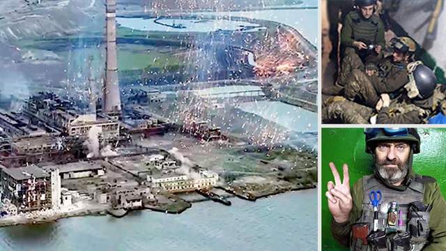 俄军动用燃烧弹洗地,亚速营终于顶不住投降_白磷_武器_爆炸