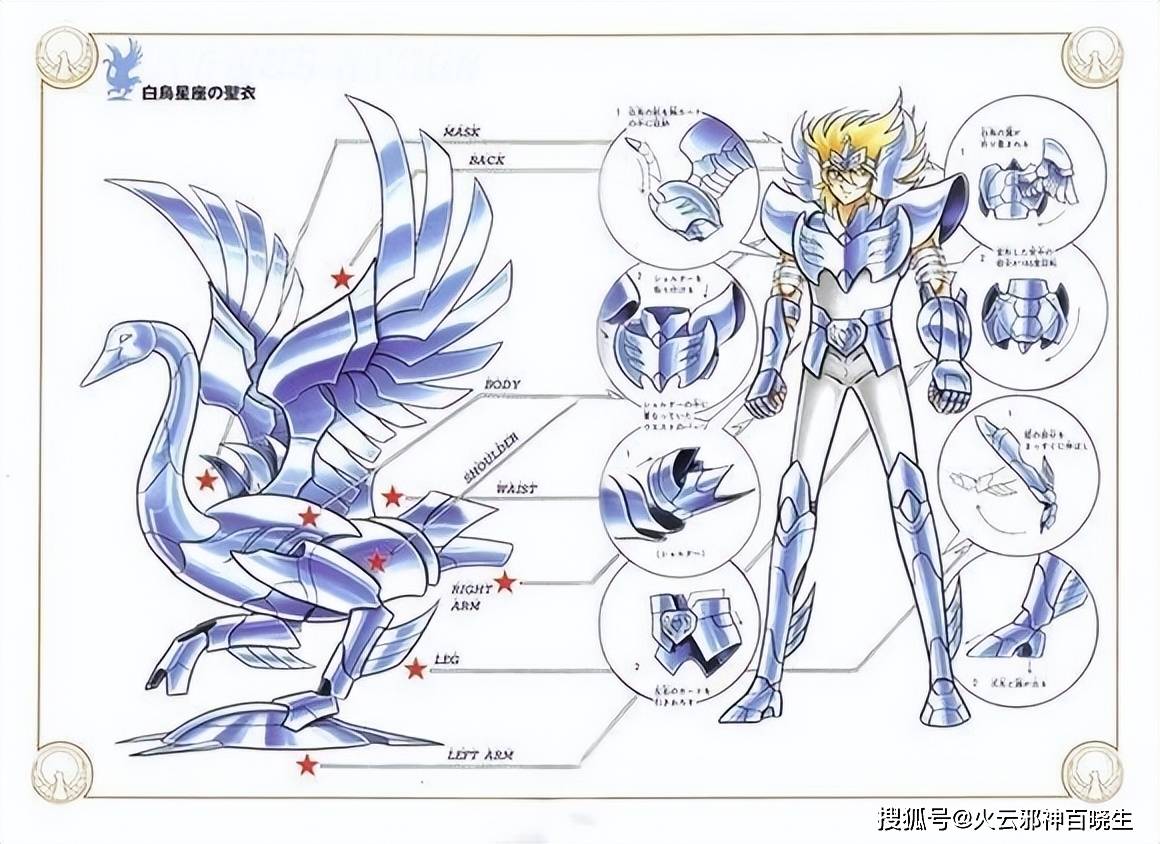 圣斗士星矢你见过穿神圣衣的五小强神衣版的你不一定见过