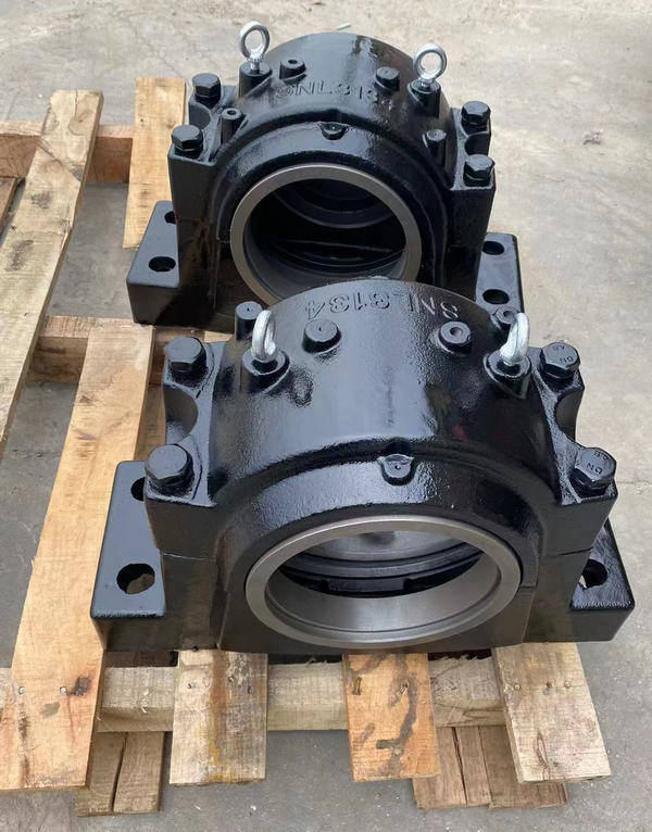 水冷轴承座,油冷轴承座,各类滚桶,卷扬机专用轴承座,非标轴承座来图来