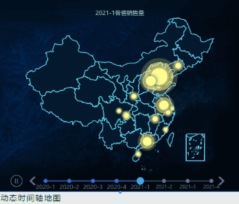 乾貨|手把手教你搞定地圖可視化動態時間軸_數據_smartbi_字段