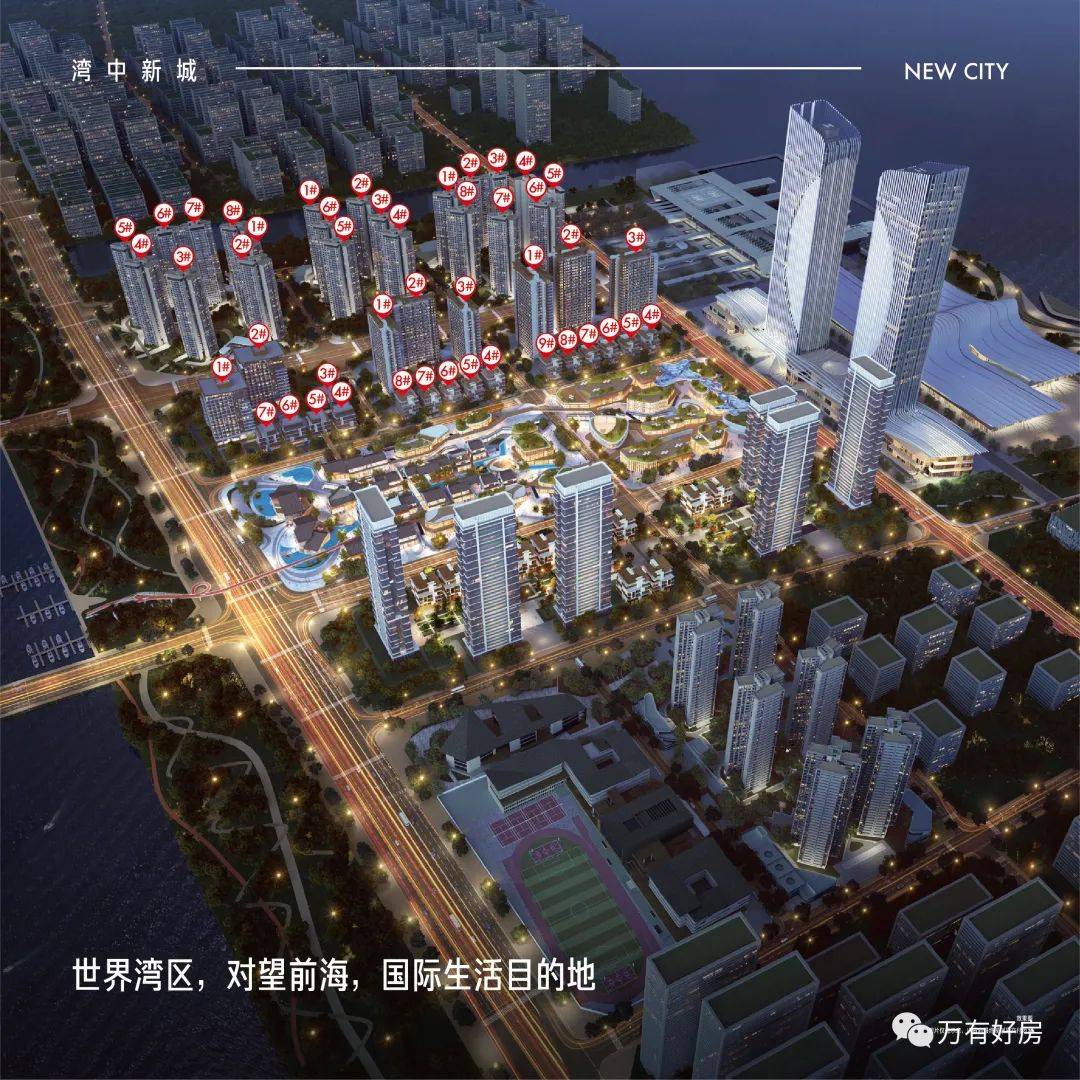 中山【万科深业·湾中新城】楼盘详情及房价..【湾中新城】户型、周边配套_项目_马鞍_商业