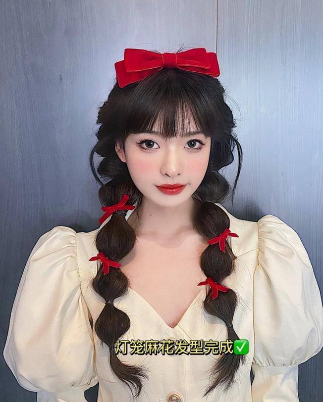 太热了!这3款发型才够美够清凉_公主_蝴蝶结_头发