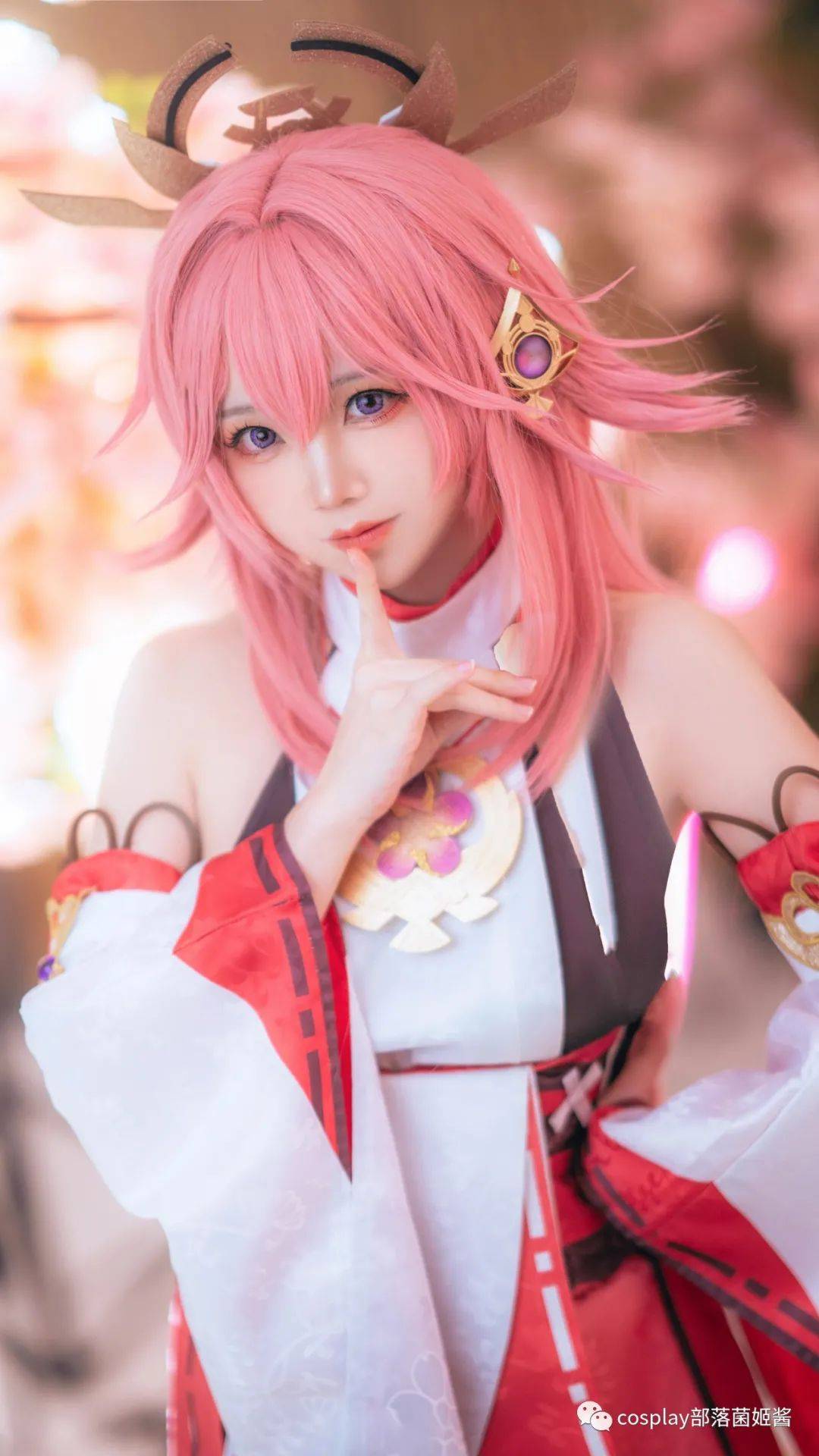 cos:原神八重神子cos正片@楚楚子_wb_人类_@kuma