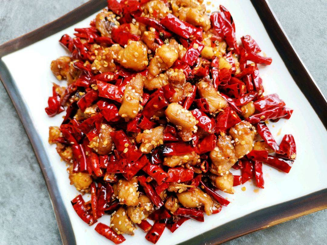 原创辣子鸡的做法配方肉质鲜美香辣入味的辣子鸡太好吃了