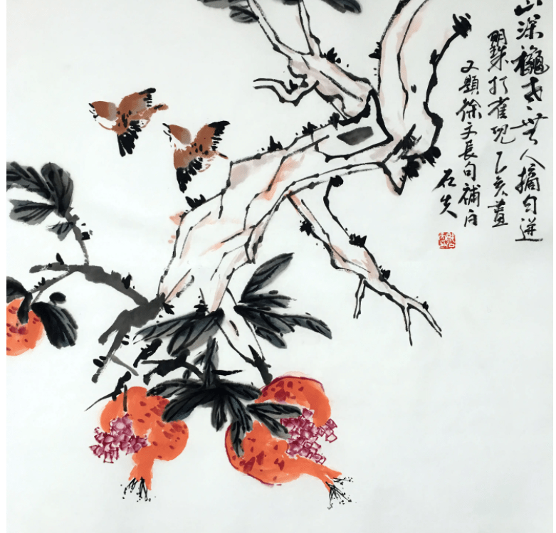 郭石夫:當代大寫意花鳥畫家,藝術素養整體全面,成就斐然_作品_筆墨