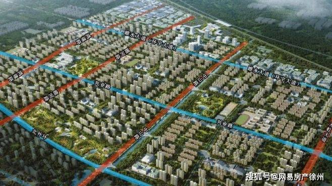 徐州高铁商务区这条大道按下加速键预计9月底主体实现完工