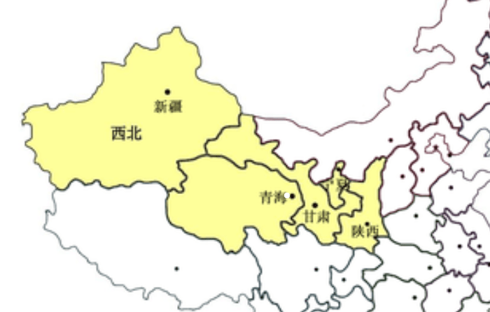 西北地区居中国西北内陆,土地面积广阔,但是这里常年干旱缺水,沙漠