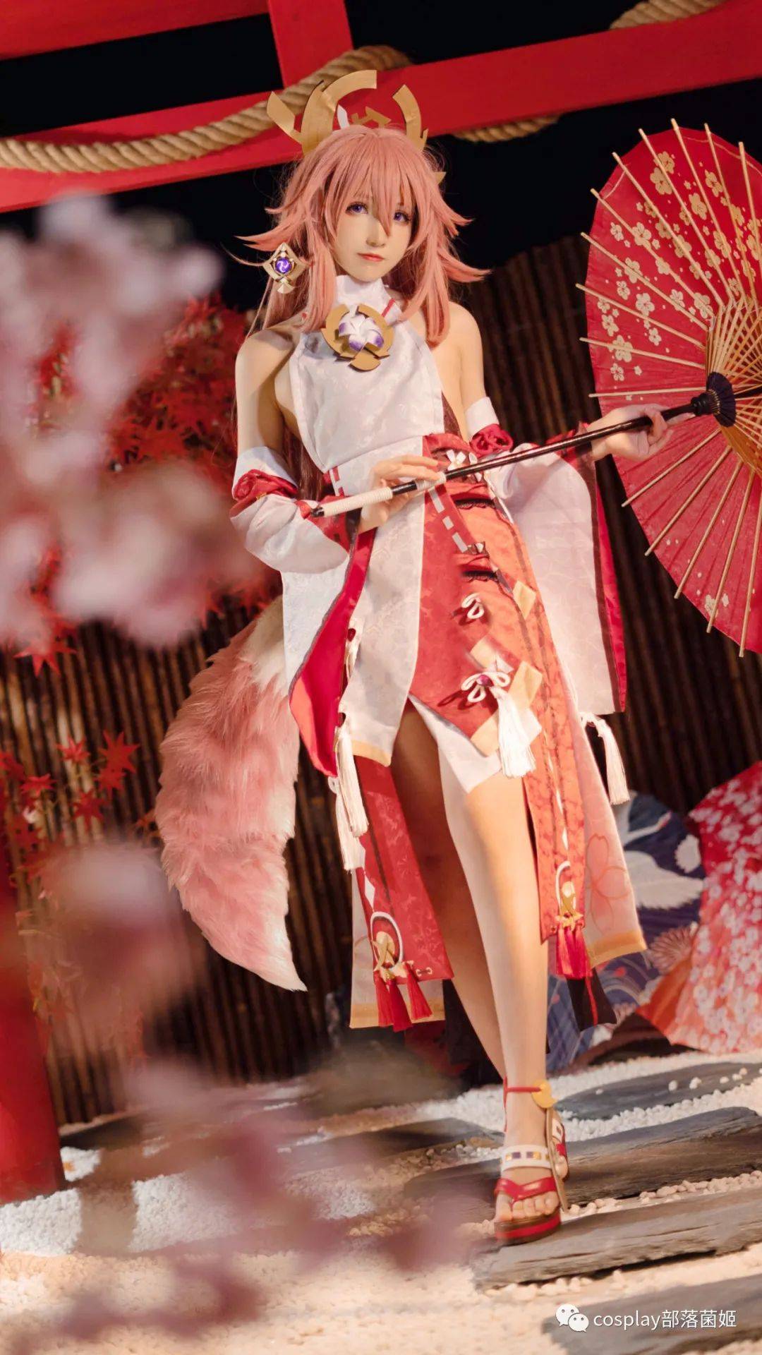 cos原神狐狸小姐八重神子cos正片衣衣