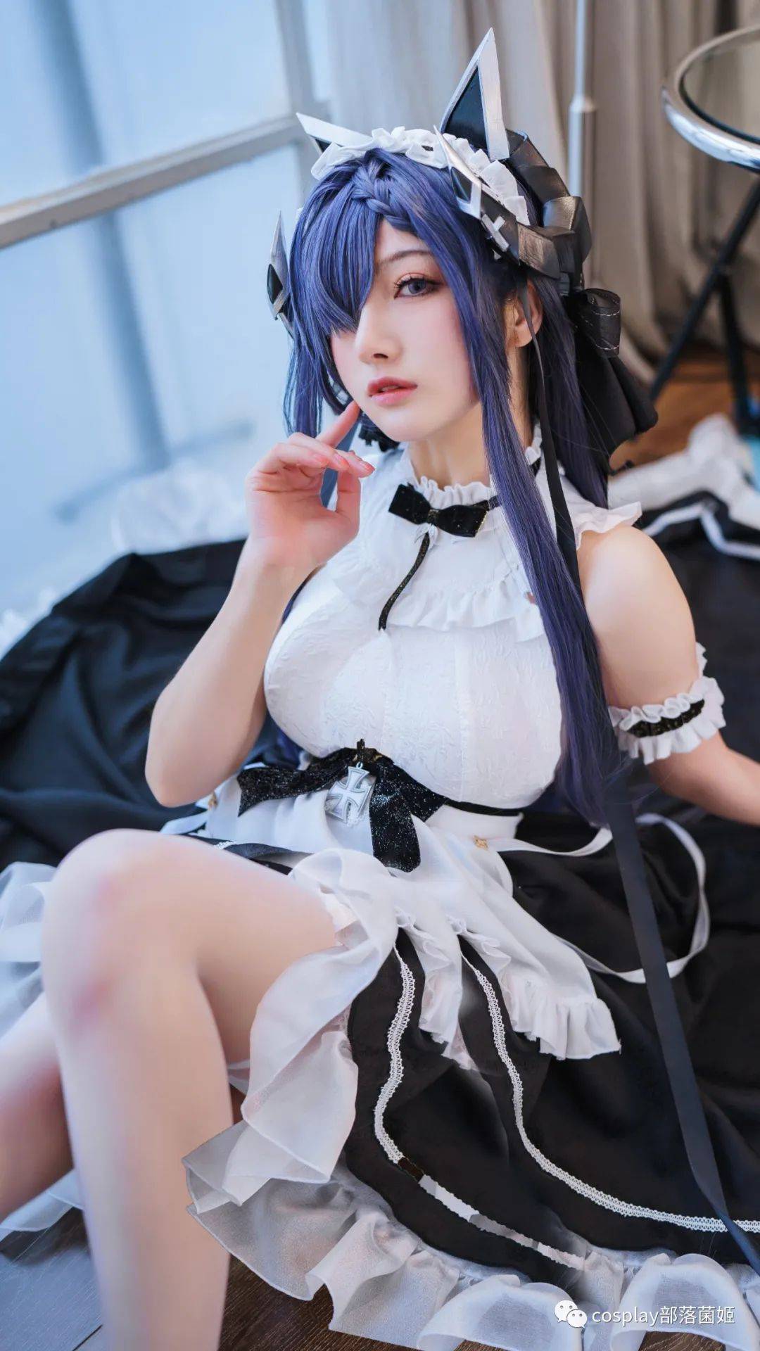 cos:碧蓝航线奥古斯特cos正片@婉yue_mochita_wb_摄影