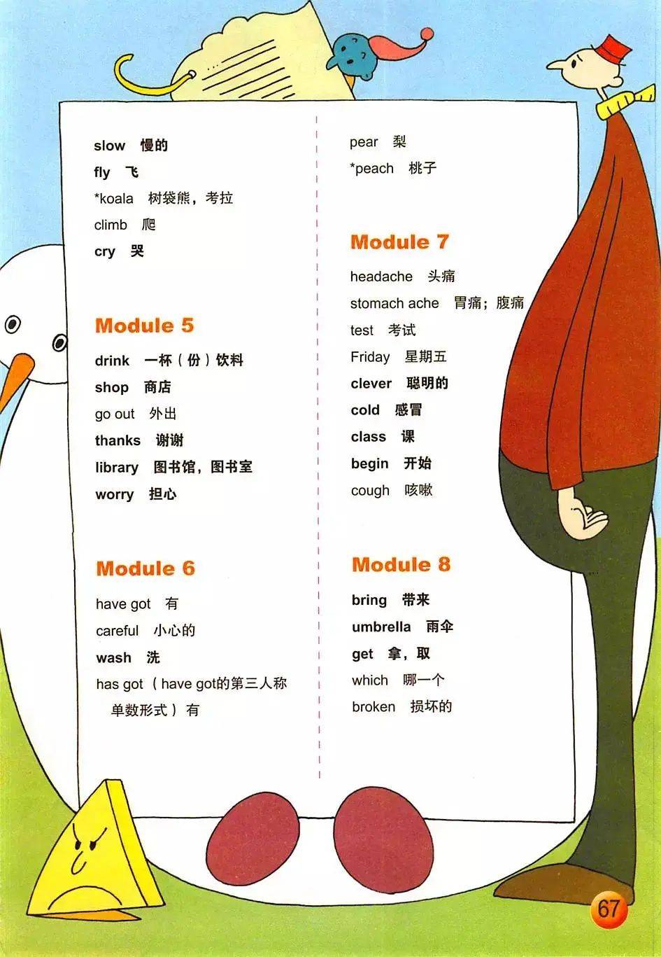 外研版三年级上册英语电子课本教材一年级起点