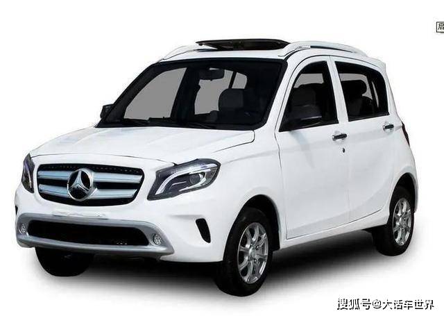 可以说这样的老年代步车,很大比例模仿了奔驰gls这样豪华汽车suv,只是