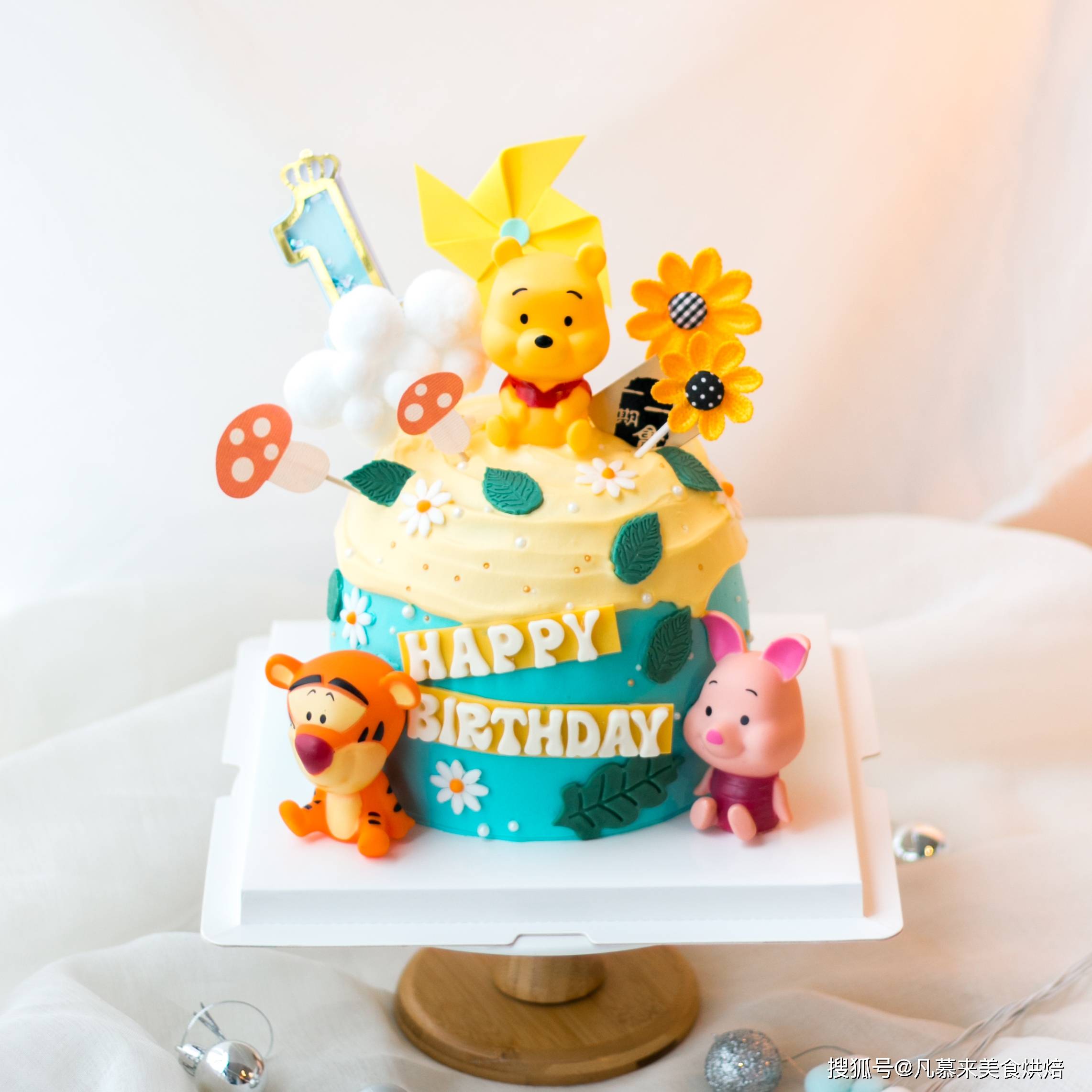 Buy Animal Theme Cake Toppers Set 12pcs Birthday Party Cupcake Toppers Safari Themed Party ...