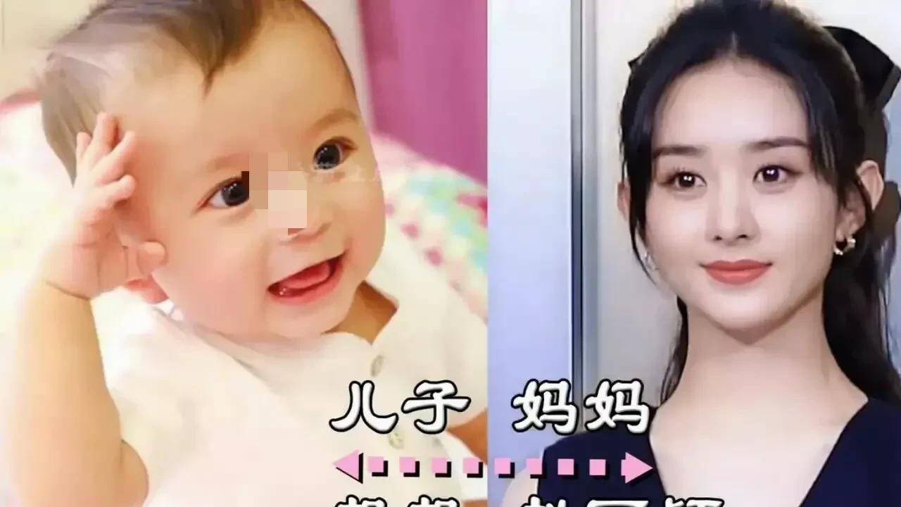 都说自己儿子帅翻天,赵丽颖儿子可爱,看到张庭儿子:心动了_父母_小孩