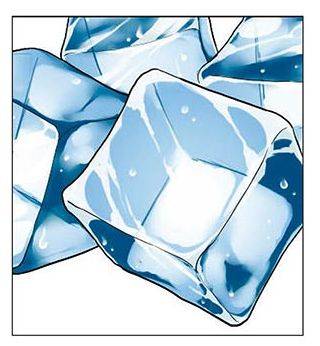 一堆冰块怎么画教你漫画冰块的画法教程