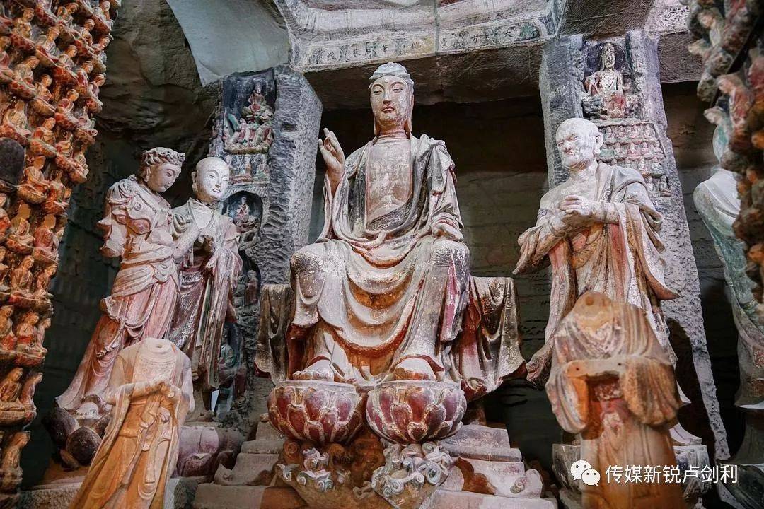 三秦胜迹陕北子长县钟山石窟中国最早石窟群世界罕见的第二敦煌