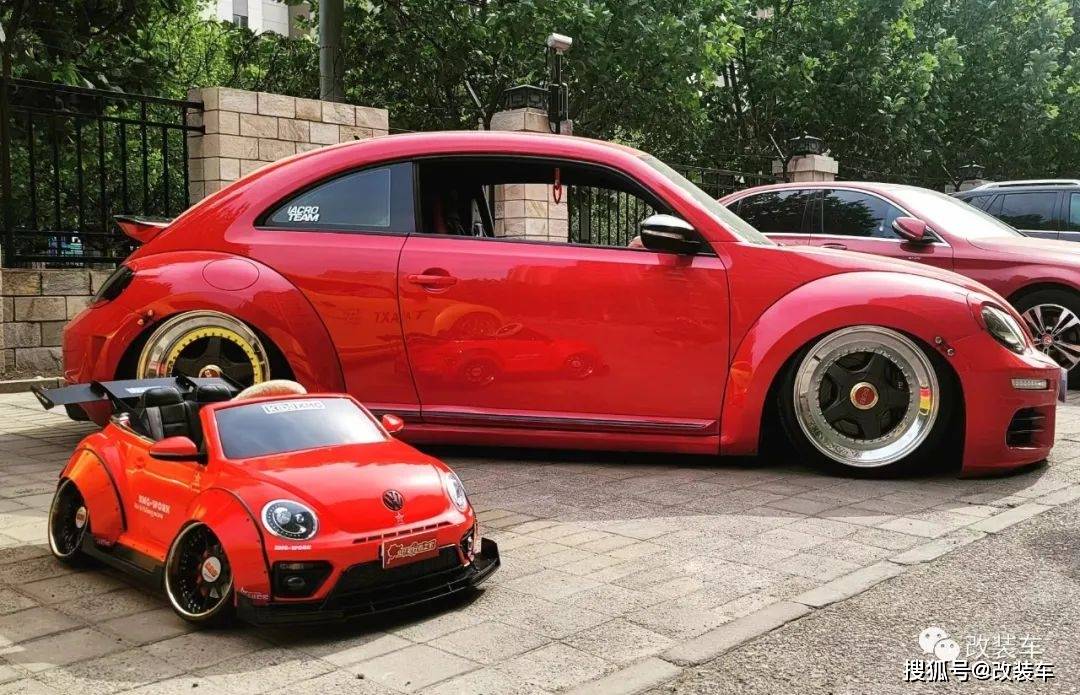 融合了帕拉梅拉前杠的大众甲壳虫,这不比保时捷还能吸引小姐姐?