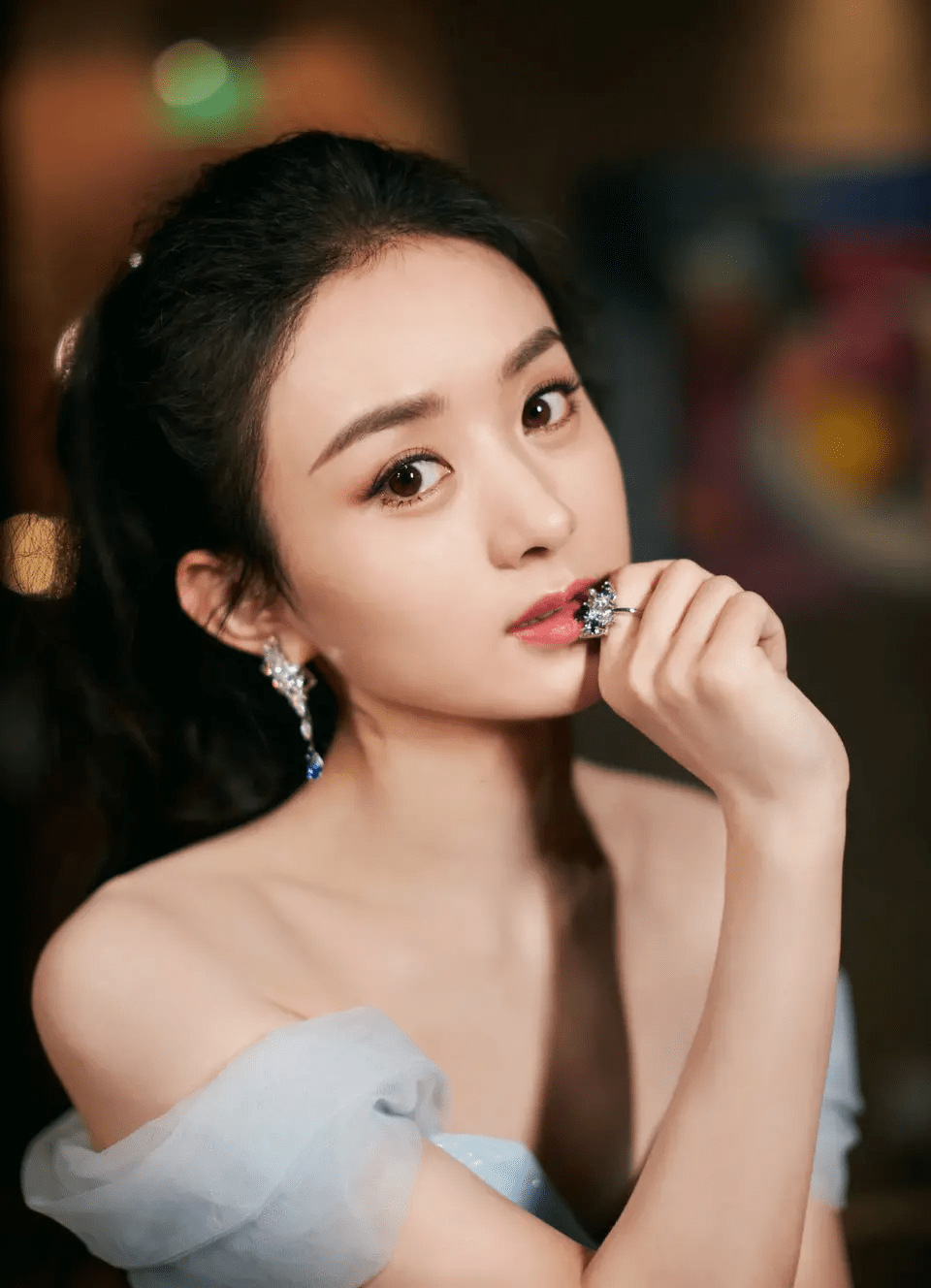 原创圆脸女星火起来了赵丽颖谭松韵样子好可爱秒杀一众锥子网红脸