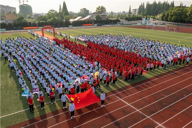 出征出征出征海安市南莫中学为高初三学子壮行