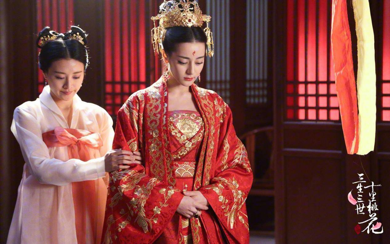 原创古装剧大婚造型杨幂仙气热巴时尚赵丽颖最特别