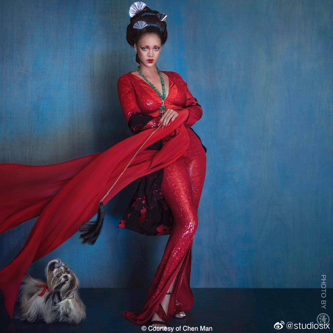 原创陈漫镜头下的明星美貌加成100刘亦菲赵丽颖国风大片更有气质