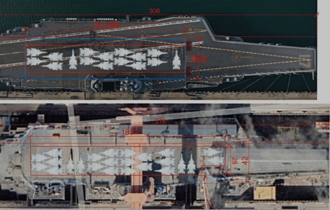 整體技術水平真的不如小鷹號_艦載機_機庫_山東