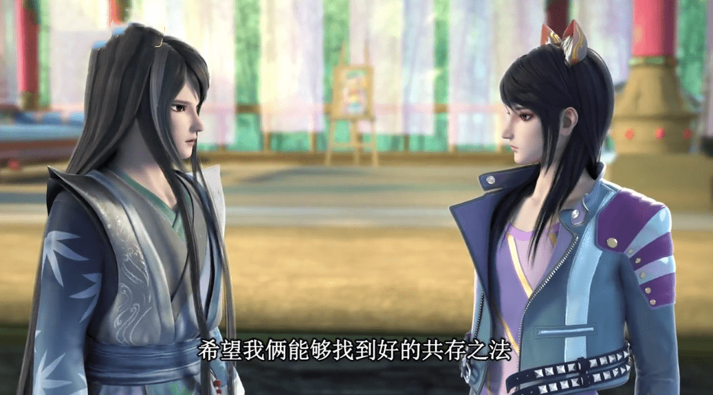 叶罗丽:王默看到颜爵的人格融合后,就知道下一个主角是白光莹了_庞尊