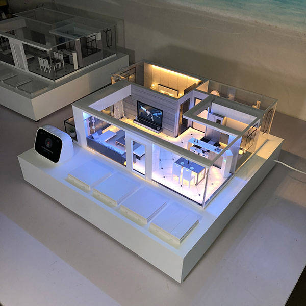 智能家居沙盘模型制作_控制_系统_有机玻璃