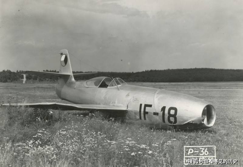 老照片 50年代捷克斯洛伐克空军 装备苏联产的雅克-23战斗机_yak